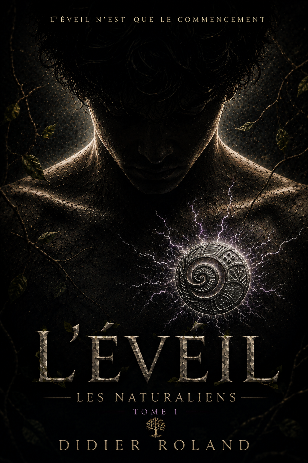 Couverture du tome 1 L’Éveil, Les Naturaliens, de Didier Roland